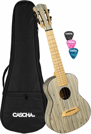 Cascha HH 2316 Bamboo Koncertní ukulele Graphite