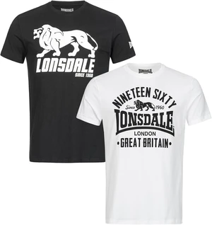 Set da uomo  Lonsdale 114063-White/Black