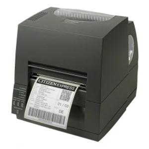 Citizen CL-S631II CLS631IINEBXXE, 12 dots/mm (300 dpi), EPL, ZPL, Datamax, multi-IF (Ethernet), black