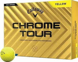 Callaway Chrome Tour Yellow Basic Balles de golf