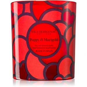 Vila Hermanos 70ths Year Poppy & Marigold vonná svíčka 200 g