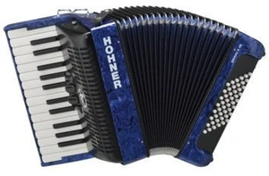 Hohner Bravo II 48 Akordeon klawiszowy Dark Blue