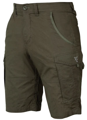 Fox kraťasy collection green silver combat shorts-veľkosť s