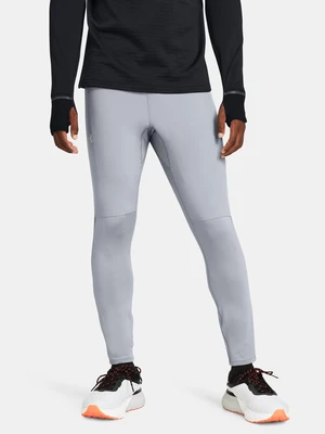 Světle šedé sportovní kalhoty Under Armour QUALIFIER ELITE COLD TIGHT