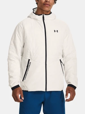 Under Armour Bunda UA STRM SESSION HBD JKT-WHT - Pánské