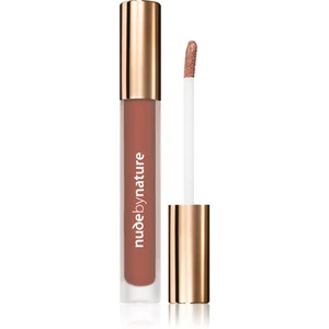 Nude by Nature Satin Liquid Lipstick krémová rtěnka se saténovým finišem odstín 03 Natural 3,75 ml