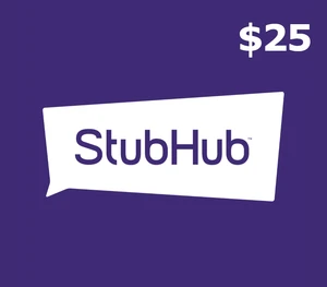 StubHub $25 Gift Card US