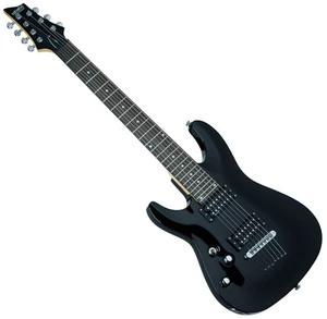 Schecter Omen-7 LH Black Elektrická kytara