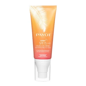 Payot Suchý olej na opalování na tělo a vlasy SPF 15 Sunny (The Sublimating Tan Effect) 100 ml