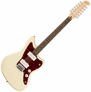 Fender Squier Paranormal Jazzmaster XII Olympic White Chitară electrică