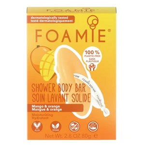 FOAMIE Hydratační sprchová péče Tropic Mango and Orange Shower Body Bar 80 g