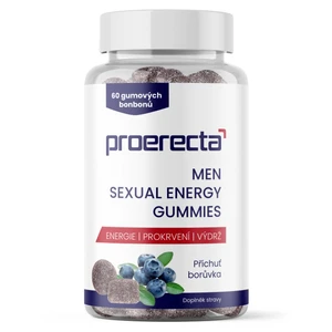 PROERECTA Men sexual energy gummies 60 gumových bonbonů