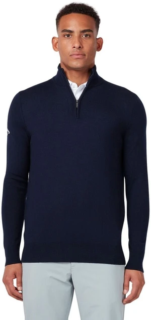 Callaway 1/4 Zipped Merino Dark Navy L Maglione