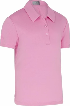 Callaway Youth Micro Hex Swing Tech Pink Sunset L Camiseta polo