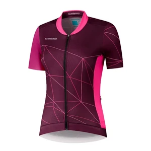 Women's Cycling Jersey Shimano Sagami Jersey Purple