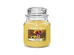 Yankee Candle Aromatická svíčka Classic střední Golden Autumn 411 g