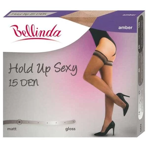 Bellinda 
HOLD UP SEXY DAY 15 - Self-holding stockings - amber