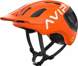 POC Axion Race MIPS Fluorescent Orange AVIP/Uranium Black Matt 59-62 Fahrradhelm