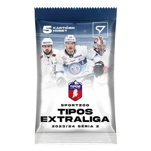 Sportzoo Hokejové karty Tipos extraliga 2023-2024 Hobby Balíček 2. séria