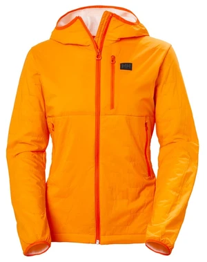 Women's Helly Hansen Lifaloft Air Hooded Insulato W Poppy Orange Jacket, XL