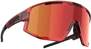 Bliz Fusion 52305-44 Transparent Red/Brown w Red Multi plus Spare Jawbone Transparent Black Fahrradbrille