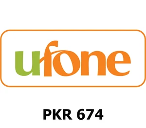 Ufone 674 PKR Mobile Top-up PK