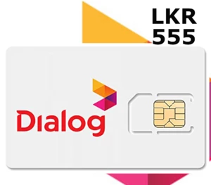 Dialog 555 LKR Mobile Top-up LK