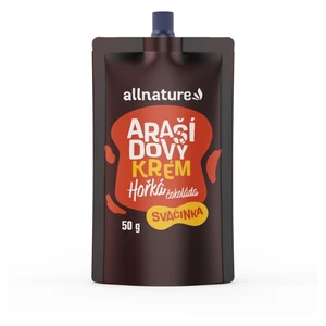 ALLNATURE Arašídové krém s hořkou čokoládou 50 g