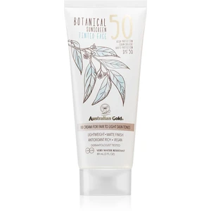 Australian Gold Botanical Tinted Face tónovací ochranný krém SPF 50 Fair To Light 88 ml