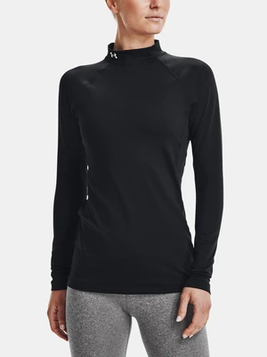 Under Armour ColdGear Authentics Mockneck-BLK L women's T-shirt