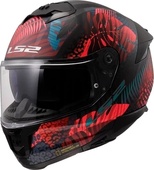 LS2 FF808 Stream II Jungle Matt Black/Pink/Blue L Kask