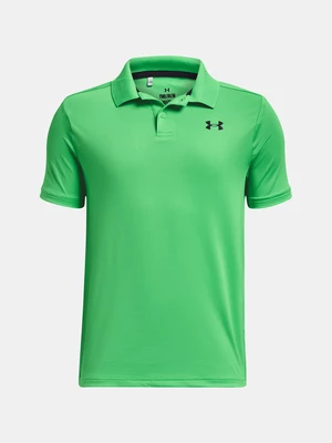 Under Armour UA Performance Polo Triko dětské Zelená