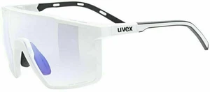 UVEX MTN Perform Small V White Mat/Variomatic Litemirror Blue Gafas de ciclismo