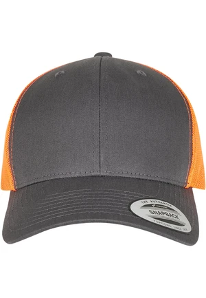 Retro Trucker 2-Tone Charcoal/Neon Orange