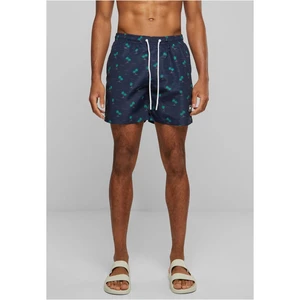 Pattern Swim Shorts Island Aop