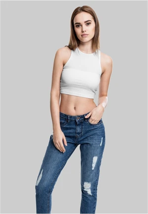 Women's cropped top white