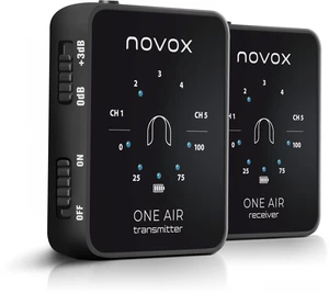 Novox ONE AIR Sistema de audio inalámbrico para cámara