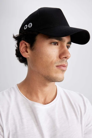 DEFACTO Men Embroidered Cotton Cap Hat