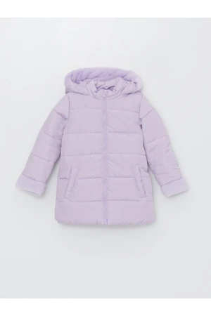 LC Waikiki Basic Girls' Jacket with a Hooded