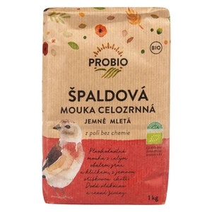 PROBIO Mouka špaldová celozrnná jemně mletá BIO 1 kg