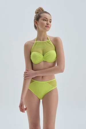 Dagi Pistachio Green Smooth High Waist Bikini Bottom