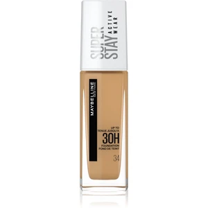 MAYBELLINE NEW YORK SuperStay Active Wear dlhotrvajúci make-up pre plné krytie odtieň 34 Soft Bronze 30 ml