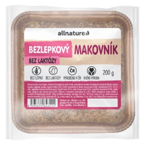 ALLNATURE Bezlepkový makovník čerstvý 200 g