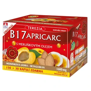 TEREZIA B17 Apricarc s meruňkovým olejem 150 + 30 kapslí