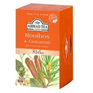 AHMAD TEA Rooibos a skořice 20x1,5 g