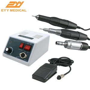 Dental Hand Grinder Handpiece Lab Micromotor Drill Dentist Equipment Marathon Polishing 35000 RPM 18/102/204 Handle Set Tips