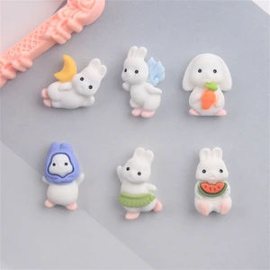 Resin Cream Cartoon Ornaments Diy Decor Angel Bunny Jewelry Resin Cream Glue Decoration