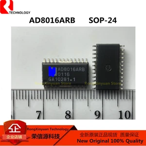 2pcs AD8016ARB AD8016ARB-REEL AD8016 SOP-24 Low Power, High Output Current xDSL Line Driver Original New 100% quality