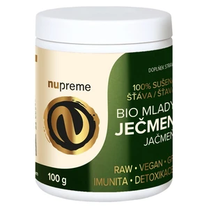 NUPREME Mladý ječmen premium BIO 100 g