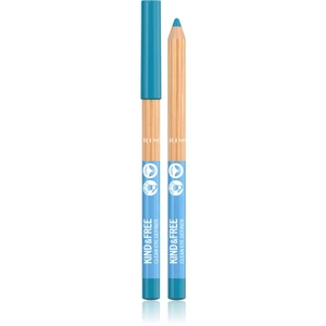 Rimmel Kind & Free ceruzka na oči s intenzívnou farbou odtieň 6 Anime Blue 1,1 g